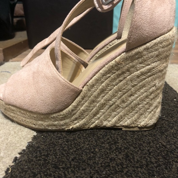 Blush WDL Wedge Espadrilles - Picture 3 of 4